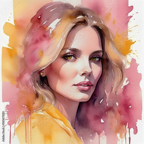 portrait of a woman with makeup