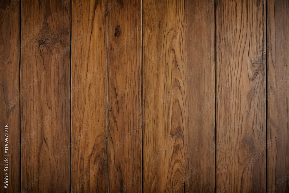 Fototapeta premium Dark brown wood texture background showing grain pattern