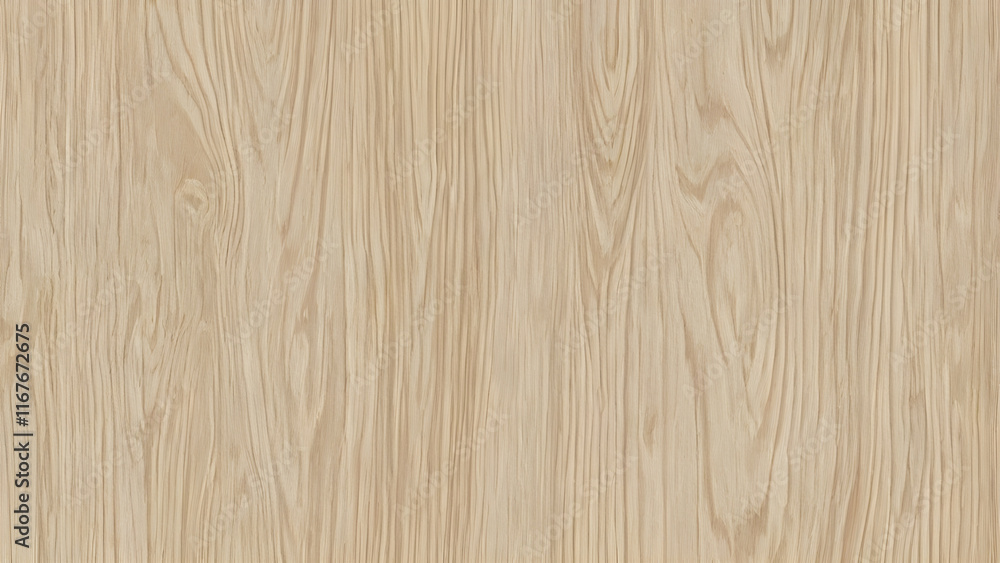 Fototapeta premium Light brown wood texture background showing grain pattern