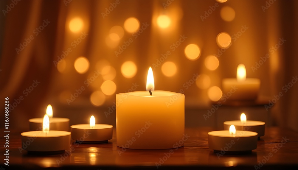 candles in the dark candles in the dark