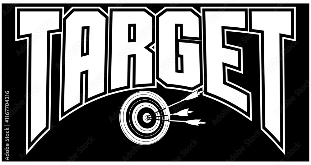 targets bullseyes target with vector arrow template targets bullseyes target with vector arrow template