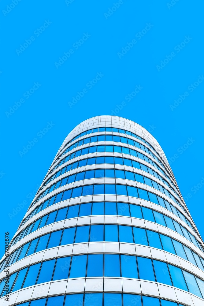 The office center's geometric lines showcase a futuristic commercial city, highlighting the principles of successful industrial architecture. The office center's geometric lines showcase a futuristic commercial city, highlighting the principles of successful industrial architecture.