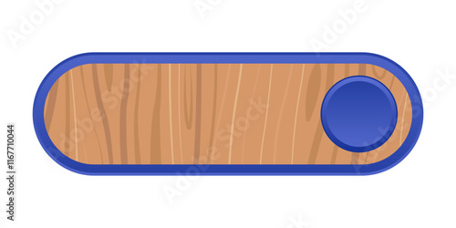 Wooden CTA button template.