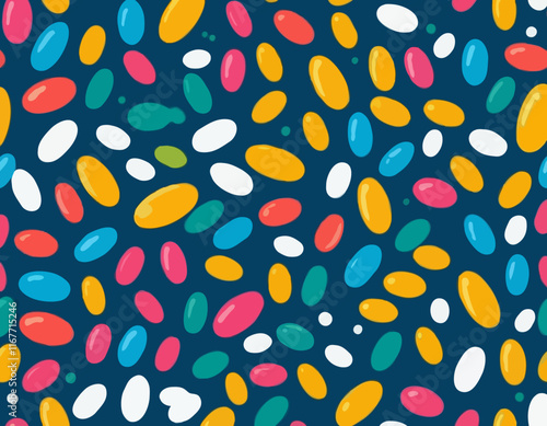 Multi Vitamin complex icons poster. Vector illustration. Multivitamin supplement, b1, d, e, mg, c, zinc, magnesium, a. Diet poster. Colorful pills capsule, droplet in a row