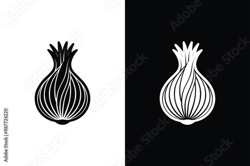 Fennel icon vector on White Background ,Vector Art Illustration on white background.