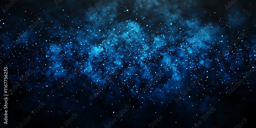 Obraz premium dynamic digital lines forming a network grid with glowing blue dots 