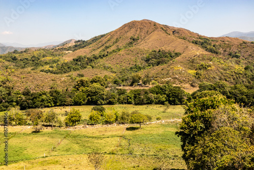 Lush landscape near Pueblo Bello village, Cesar, Colombia