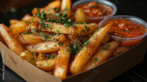 grilled chicken with potatoes