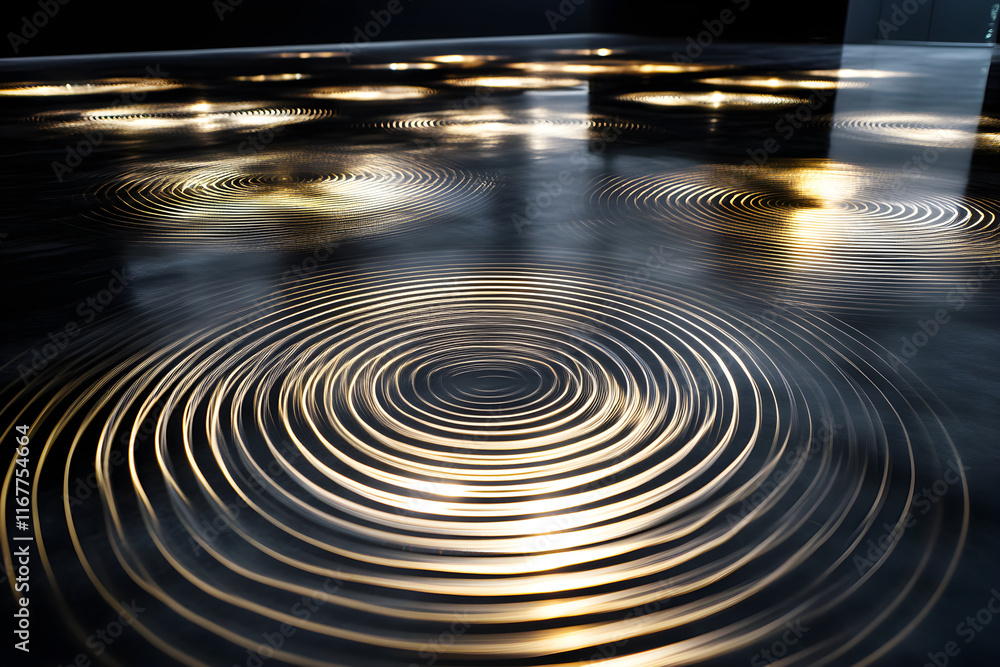 Concentric Harmony: The Art of Light and Reflection in Circular Patterns Unveiled Concentric Harmony: The Art of Light and Reflection in Circular Patterns Unveiled