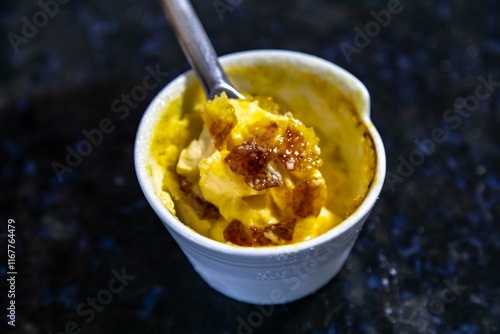 Obraz na plátně Crème brûlée, creme brule