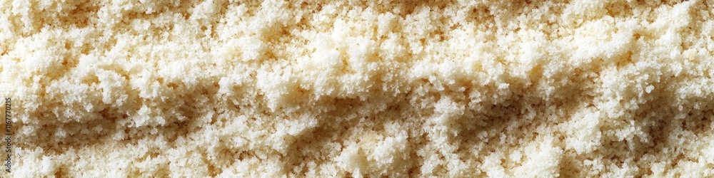 Closeup of Crumbled White Bread: Tempting Dessert Delight for Every Bite Closeup of Crumbled White Bread: Tempting Dessert Delight for Every Bite