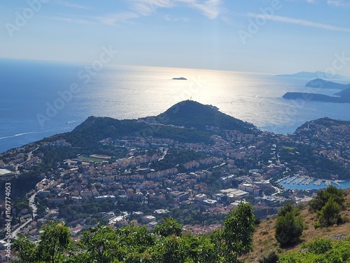 view from the top of the mountain