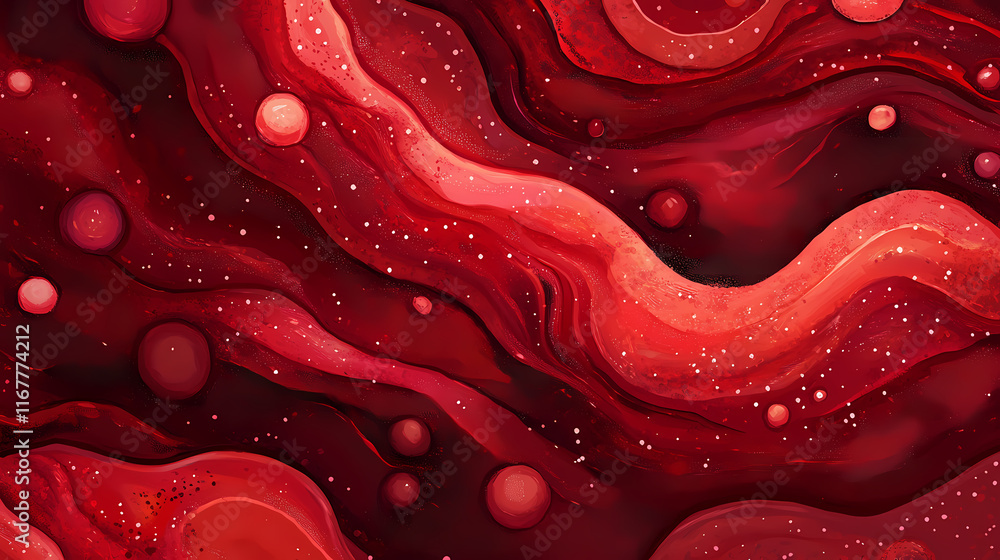 Texture series - red velvet. Velour. Illustration Texture series - red velvet. Velour. Illustration