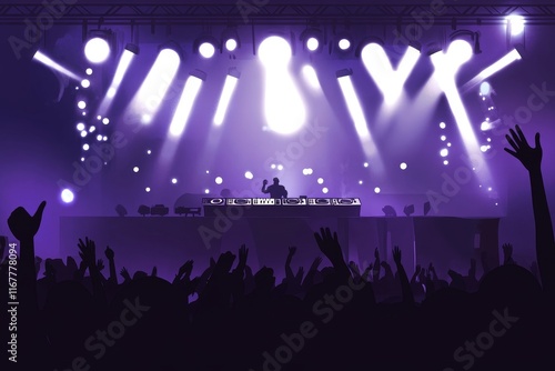 Wallpaper Mural The nightclub pulses with lasers and music, drawing a vibrant crowd for the DJ-led dance party. At the festival club, a live rock show captivates the audience, as light and laser effects add to the Torontodigital.ca