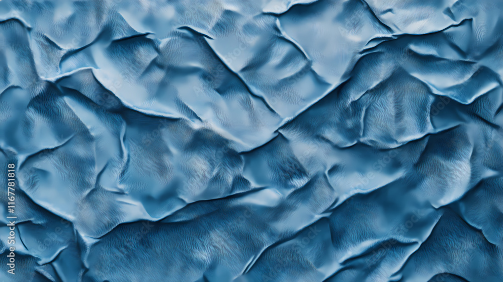 Close up view of blue soft and crumpled velour textured cloth. Velour. Illustration Close up view of blue soft and crumpled velour textured cloth. Velour. Illustration