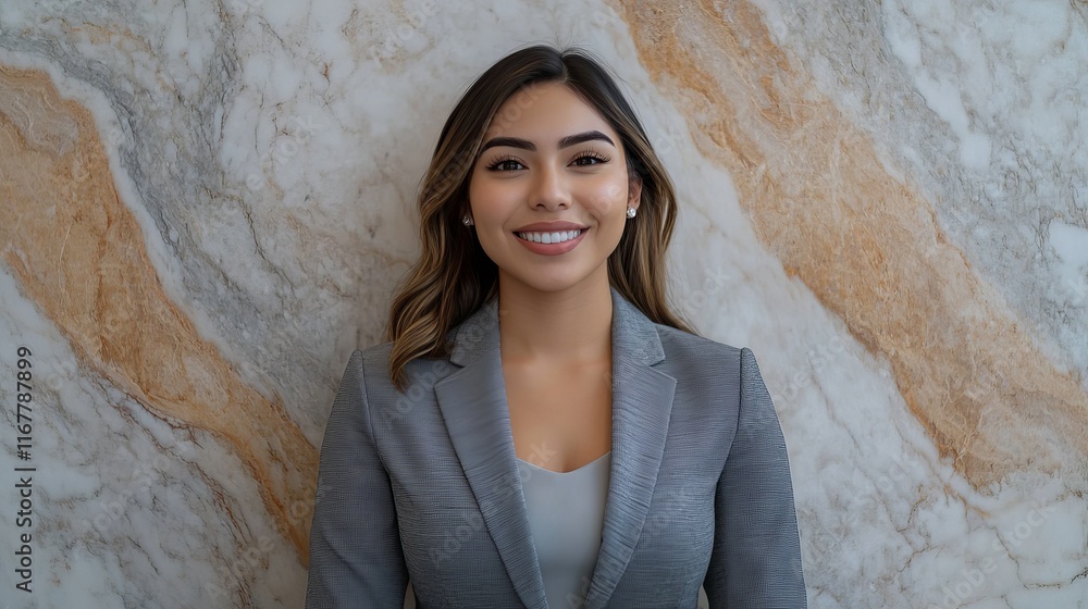 Portrait of a Smiling Young Businesswoman Portrait of a Smiling Young Businesswoman