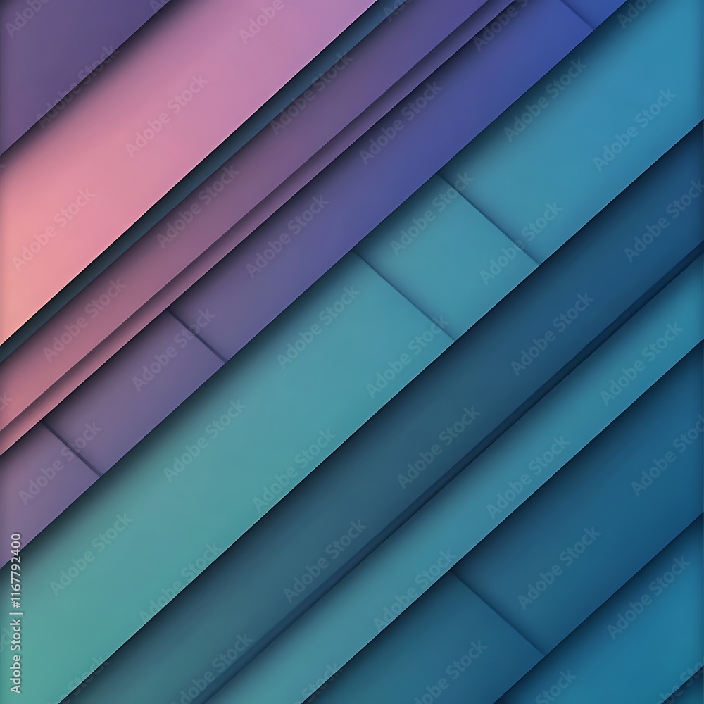 Obraz premium Clean gradient business background with subtle tech shapes, 