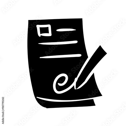 Business Contract Icon
