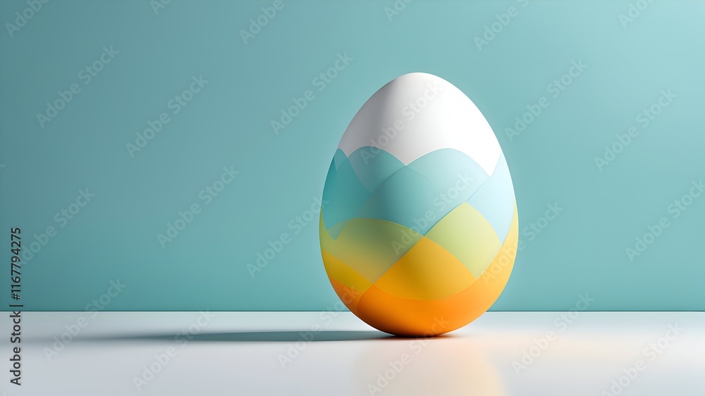 Abstract Easter background image with egg, symbol of resurrection. Abstract Easter background image with egg, symbol of resurrection.