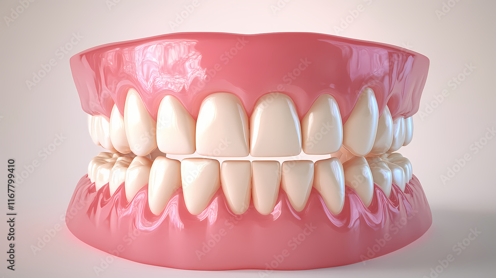 3d render of jaw with gingival mask before teeth bleaching. Opalescence. Illustration 3d render of jaw with gingival mask before teeth bleaching. Opalescence. Illustration