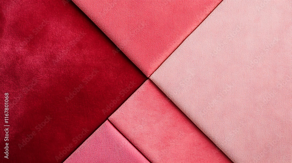 Fototapeta premium Red Pink Velvet Fabric Texture Background