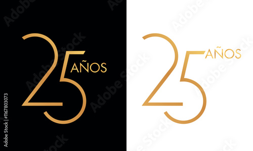 25 años logo