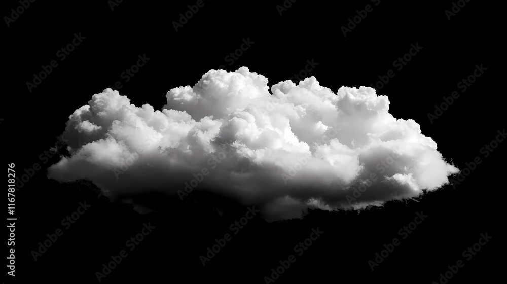 Isolated white cloud. Clouded. Illustration Isolated white cloud. Clouded. Illustration