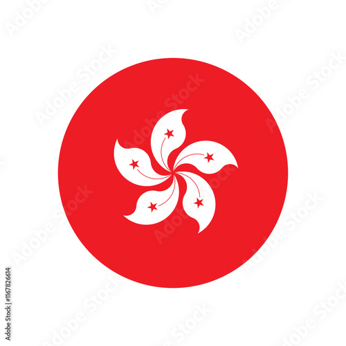 Flag of Hong Kong region, China