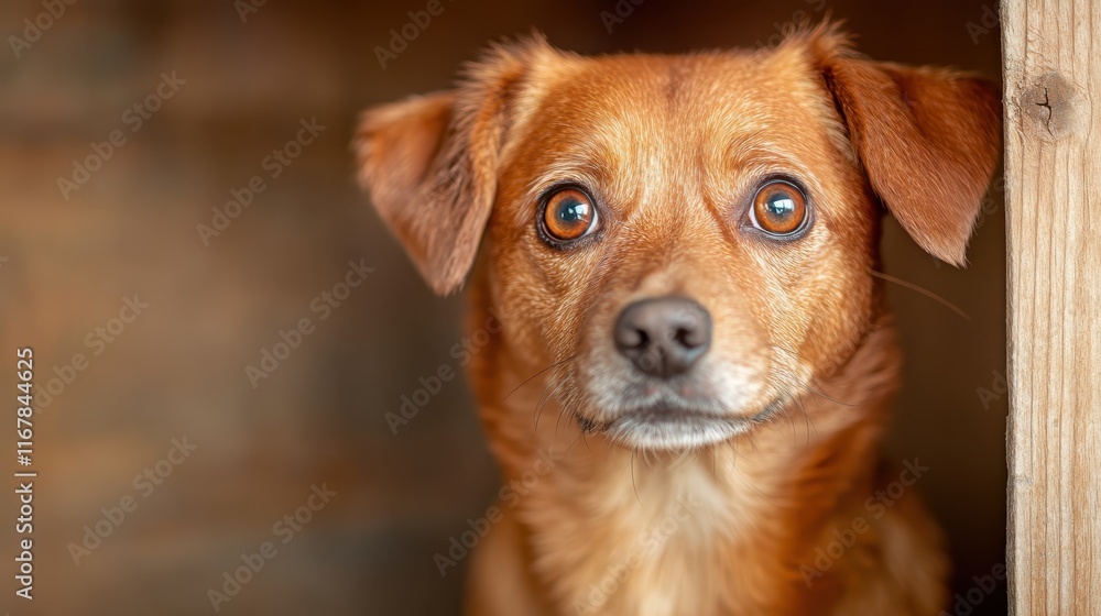 This close-up portrait of a dog captures its focused gaze and soft fur, against a blurred background, creating an intimate and heartwarming connection with the viewer. This close-up portrait of a dog captures its focused gaze and soft fur, against a blurred background, creating an intimate and heartwarming connection with the viewer.