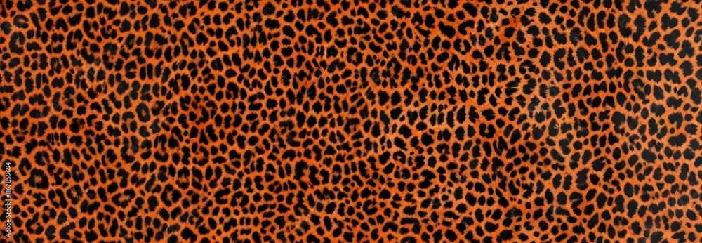 Leopard print texture repeating seamless orange black, African-inspired, abstract art, vibrant colors Leopard print texture repeating seamless orange black, African-inspired, abstract art, vibrant colors