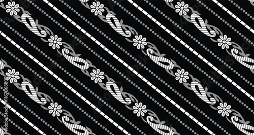 Richly textured floral patterns ideal for high-quality fabric and premium paper products.
