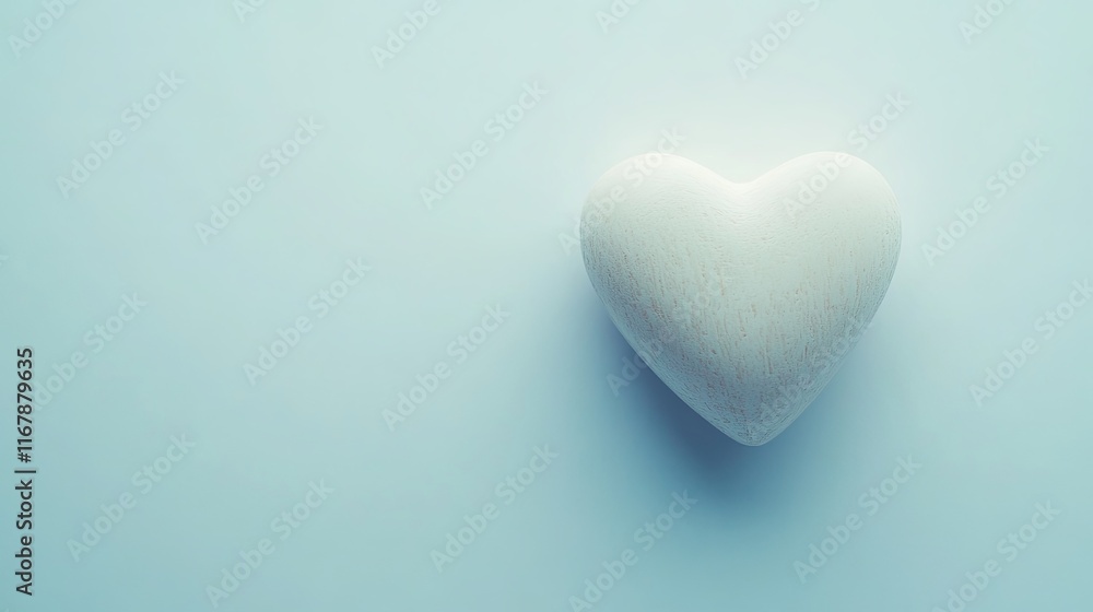 A Close-up of a Heart-Shaped Organ Donation Symbol on Pure White Background, Softly Focused Edges Highlighting the Central Icon. A Close-up of a Heart-Shaped Organ Donation Symbol on Pure White Background, Softly Focused Edges Highlighting the Central Icon.