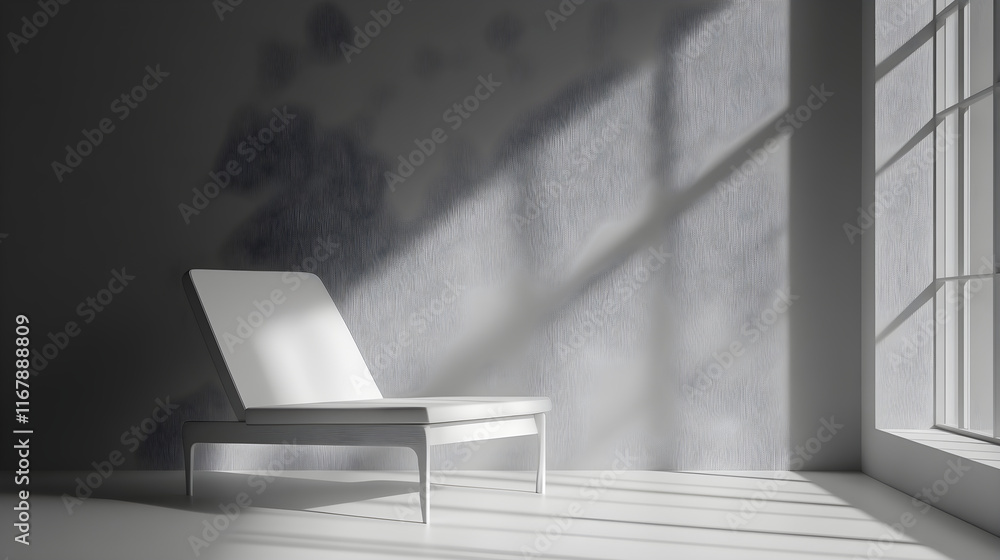 Elegant Fusion of Light and Minimalism: The Dance of Shadows on Sleek Furniture Design Elegant Fusion of Light and Minimalism: The Dance of Shadows on Sleek Furniture Design