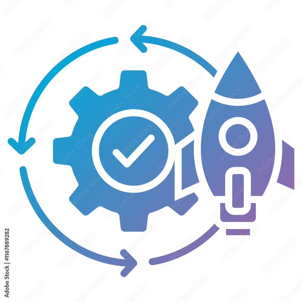 Project Execution Icon Project Execution Icon