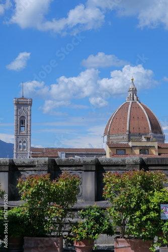 the view of Florence Cathedral, the romantic Italy photo