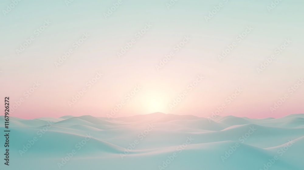 Futuristic Desert Glow: Pioneering Minimalist Shapes in Cinematic Landscape Futuristic Desert Glow: Pioneering Minimalist Shapes in Cinematic Landscape