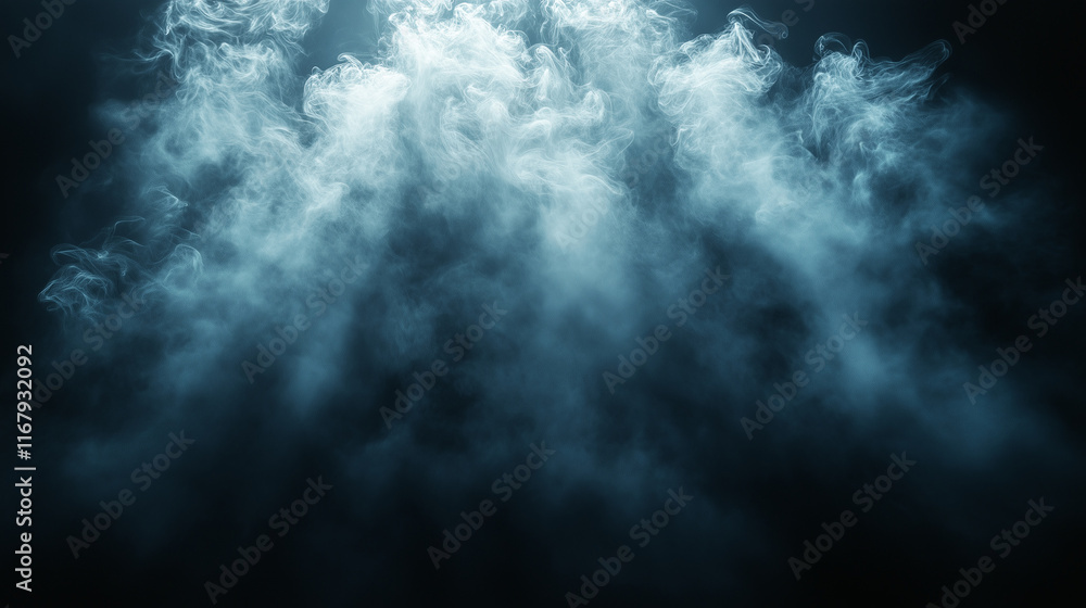 Subtle silver light forming a misty glow against a dark charcoal background. with copy space for text Subtle silver light forming a misty glow against a dark charcoal background. with copy space for text