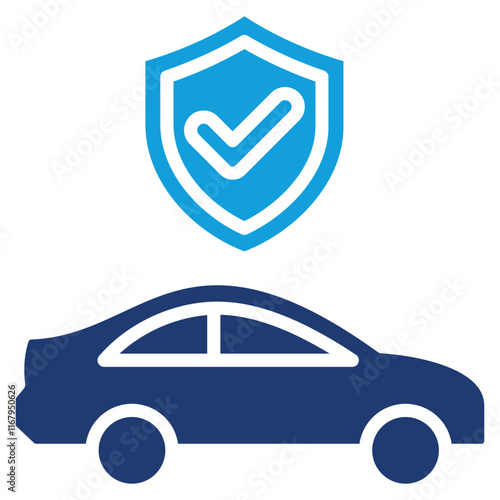 Auto Insurancen Icon Element For Design