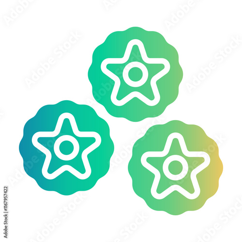 Thong yip Gradient icon