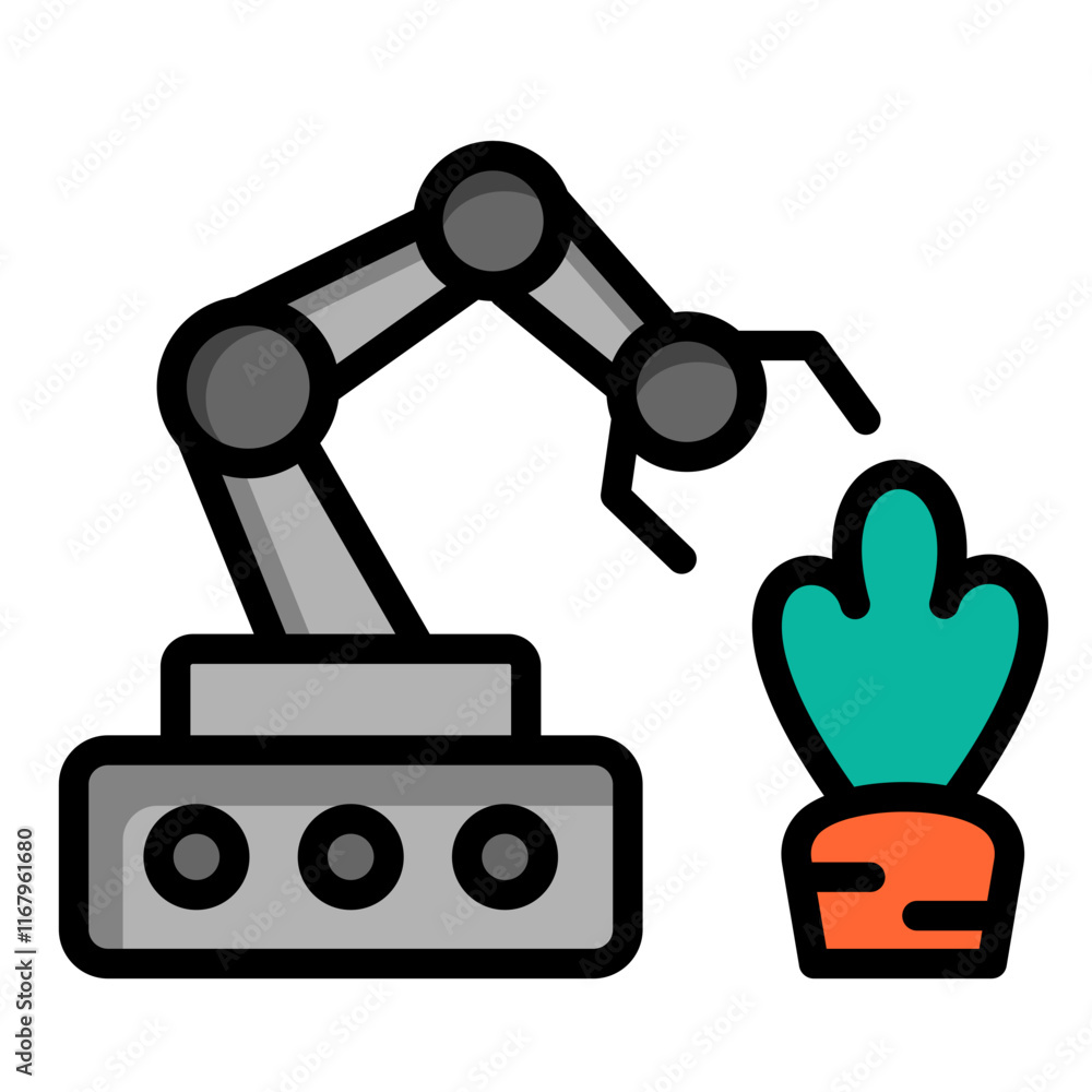 Obraz premium Robot Icon