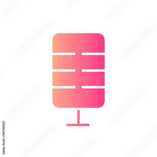 mic gradient icon