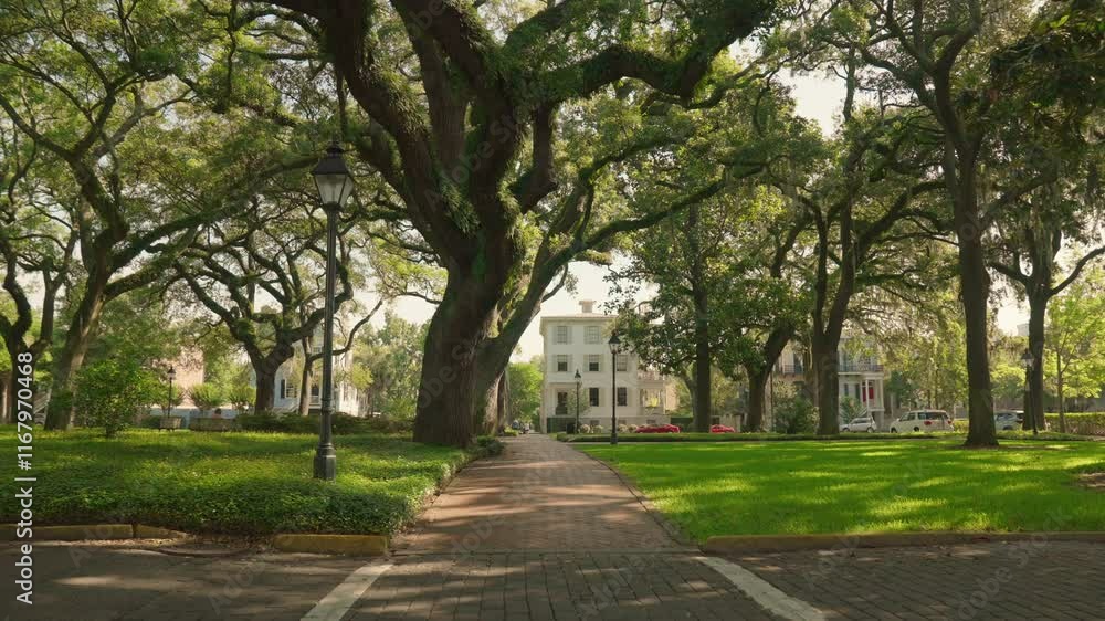 Timeless Charm: Savannah, Georgia’s Historic Squares Adorned with Live Oak Trees Timeless Charm: Savannah, Georgia’s Historic Squares Adorned with Live Oak Trees