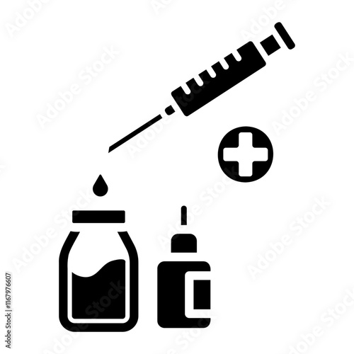 vaccine Solid icon