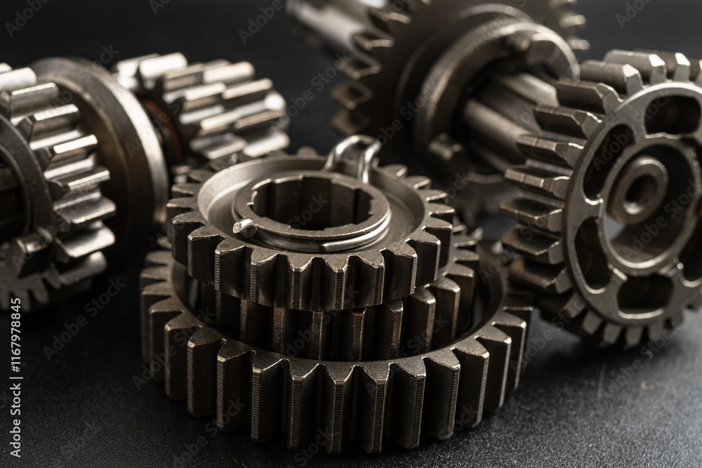 Gear and cogs wheels, clock mechanism, brass metal engine industrial. Gear and cogs wheels, clock mechanism, brass metal engine industrial.