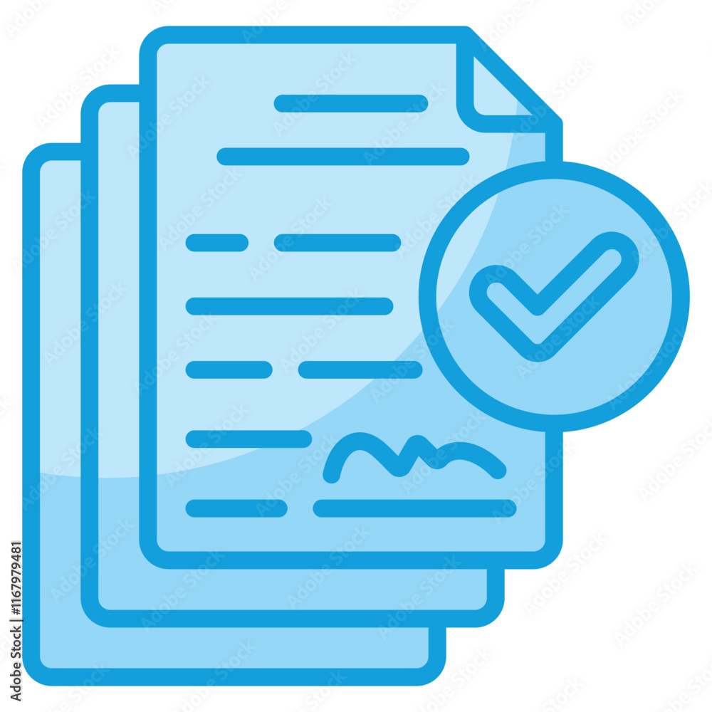 Document Icon Element For Design Document Icon Element For Design