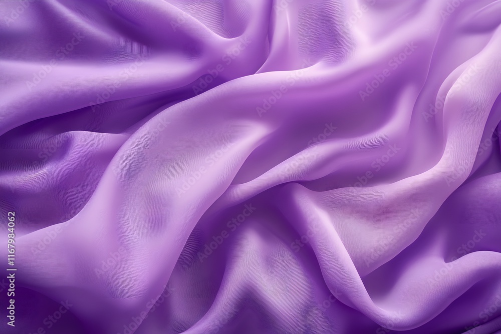 Obraz premium Abstract Purple Fabric Drape: Texture and Flow