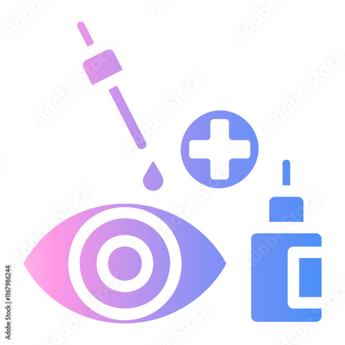 eye Gradient icon