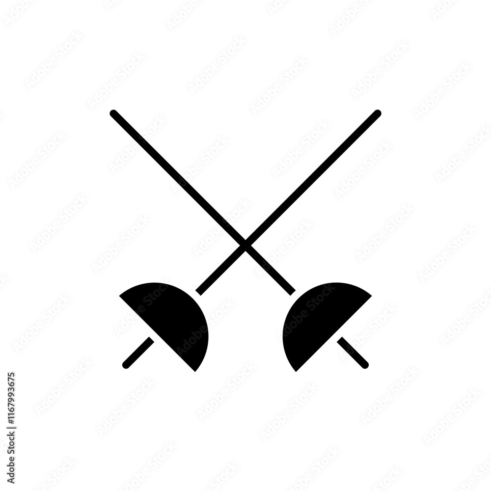 sword glyph icon