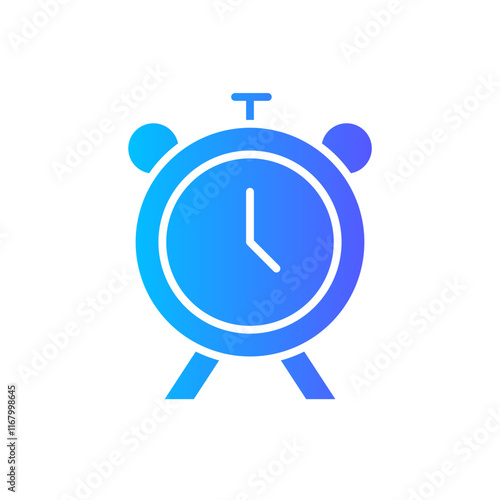 alarm gradient icon