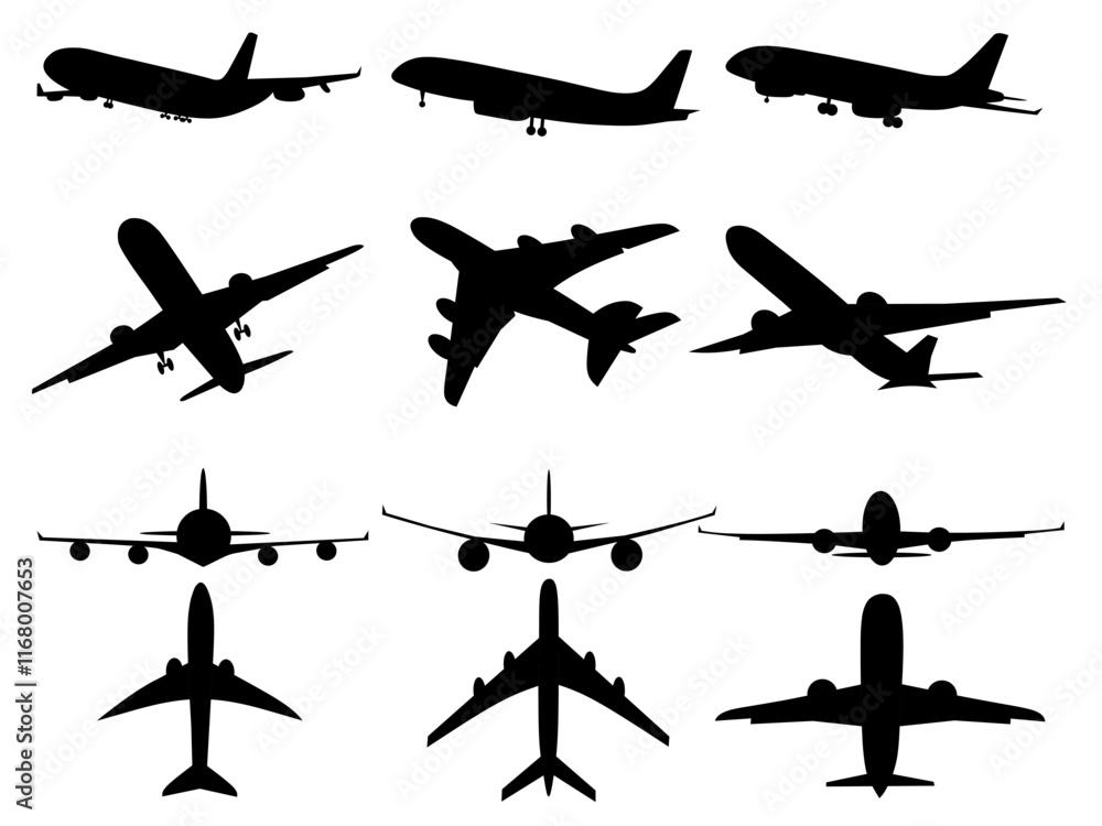 airplane in the sky airplane in the sky